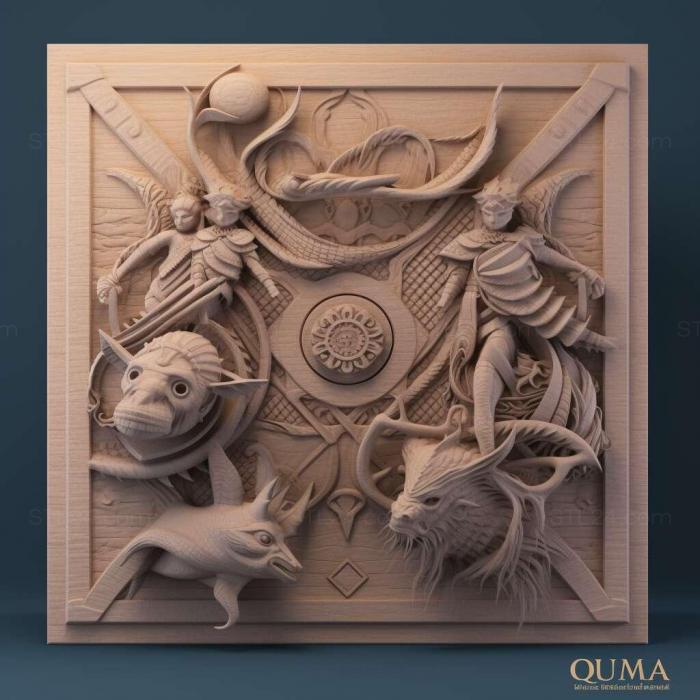 Games (Omega Quintet 2, GAMES_5510) 3D models for cnc